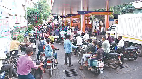 Kolhapur petrol pump