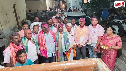 Nilanga Tagarkheda society  Congress panel victory