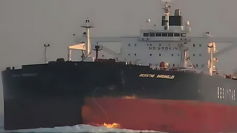 Black Sea tanker attack 