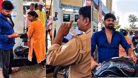 petrol pump viral video goes viral