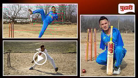 Armless Cricketer Amir Lone