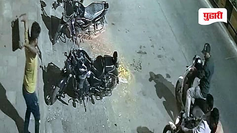 Thane crime | विठ्ठलवाडीत मध्यरात्री माथेफिरूचा धुमाकूळ