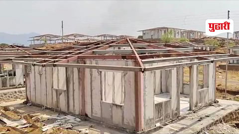 Raigad news | दरडग्रस्त तळीये नवीन वसाहत घरांची कामे निकृष्ट दर्जाची; माजी उपसरपंचाचा आरोप