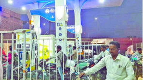 sambhajinagar petrol pump news