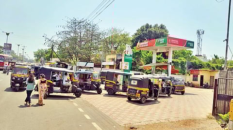 Solapur auto rickshaw strike