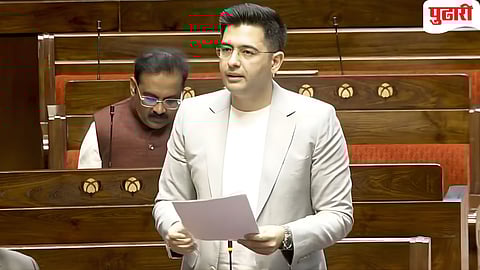 AAP has removed Raghav Chadha as Deputy Leader in the Rajya Sabha