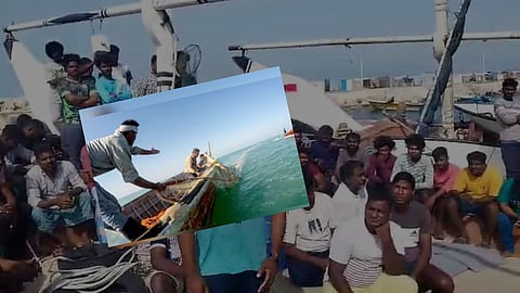 Fishermen stranded Iran 