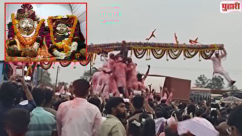 Pune Hanuman Jayanti : धागंवडीत रंगला अडबलसिद्धनाथांचा गाडेबगाड सोहळा