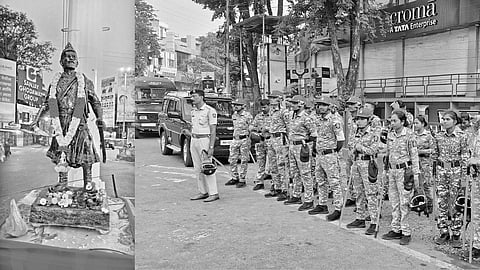 Chhatrapati Sambhaji Maharaj statue