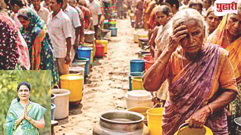 Bhoom water supply crisis