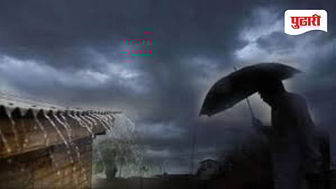 काळ आला होता पण वेळ आली नव्हती! वादळी वाऱ्यासह घरावर कोसळला ४ किलोचा दगड ; बाप-लेक थोडक्यात बचावले