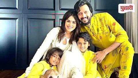 Riteish Deshmukh family