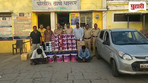 Beed crime | २४ तासांत दोन चोरीचे गुन्हे उघड; दोन आरोपी अटकेत, मुद्देमाल व हत्यारे जप्त