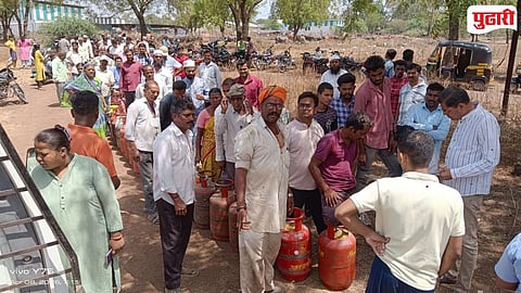 Udgaon gas distribution issue
