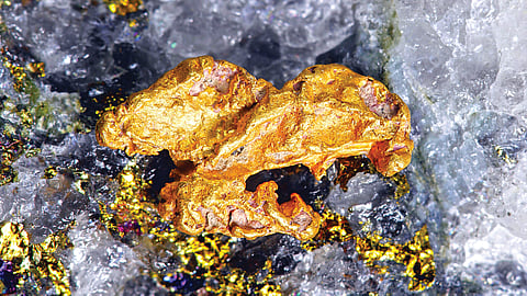 Where did gold come from on Earth?