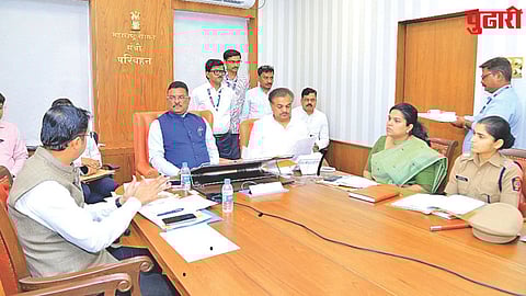 Tulja Bhavani Temple development Bhoomipujan