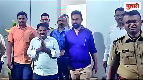 Nashik IT firm harassment probe |लंगडत, हात जोडून एरंडेही म्हणाला, ‘नाशिक जिल्हा कायद्याचा बालेकिल्ला’