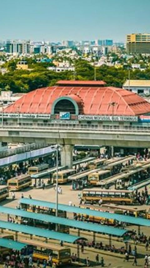 बसेसचा महासागर... या शहरात आहे आशियातील सर्वात मोठे बसस्थानक