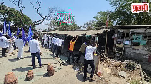 Chandoli Encroachment Protest
