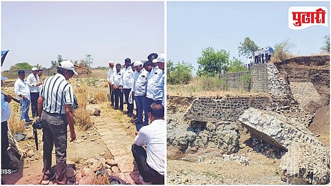 Mohari Talav Dam Damage