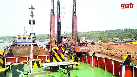 Sindhudurg News | आनंदवाडी बंदर प्रकल्पाचे काम वर्षभर ठप्प