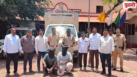 Solapur Robbery Case | टेंभुर्णी पोलिसांची कामगिरी: जबरी चोरीचा अवघ्या ४८ तासांत छडा; दोघांना अटक     