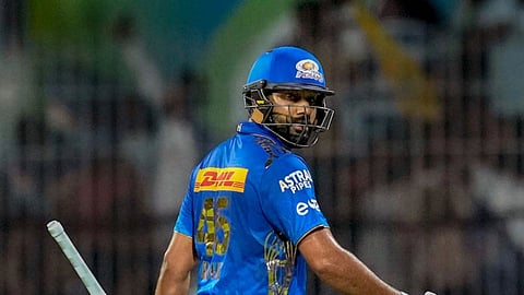 Rohit Sharma IPL OUT : मुंबई इंडियन्सला मोठा झटका; दुखापतीमुळे रोहित शर्मा बाहेर