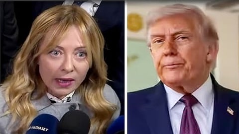 meloni vs trump global politics contrast