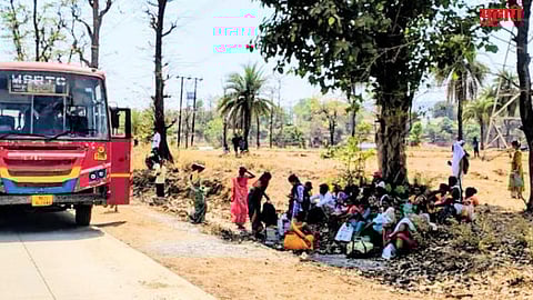 Dahanu ST bus problem