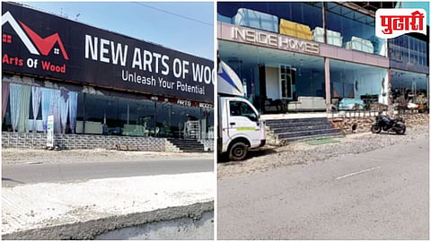 Pashan Illegal Showrooms