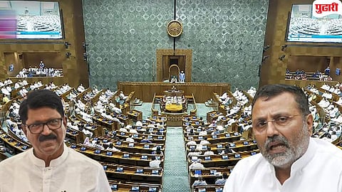 Nari Shakti Vandan Bill debate | निशिकांत दुबेंकडून आदित्य ठाकरेंबद्दल आक्षेपार्ह वक्तव्य, संसदेत सत्ताधारी विरोधक भिडले