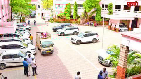Sambhajinagar municipal parking issue 