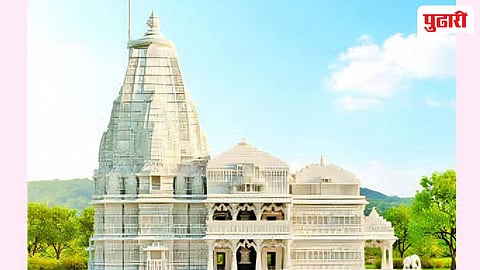 आष्टीत शिवसंत लक्ष्मण महाराज गाथा मंदिर