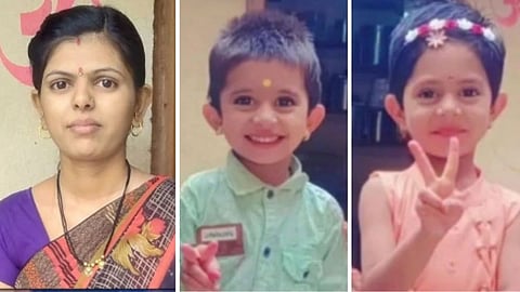 Mother and Children ends life  Latur