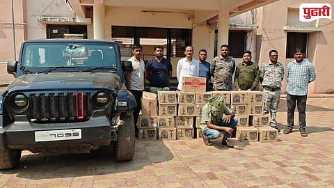 Illegal Liquor Seizure Gadchiroli
