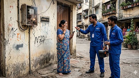 Dombivali Crime : 'वीज मीटरमध्ये बिघाड' सांगून कल्याणमध्ये महिलेला लुबाडले, महावितरणच्या नावाने 3 लाखांची फसवणूक