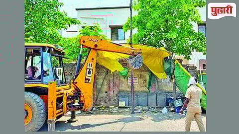 Hingoli news | अतिक्रमण हटाओ मोहिमेने वाहतुकीस मिळाला दिलासा