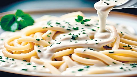 White sauce pasta |