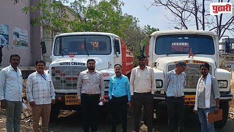Purna Two Tippers Seized 