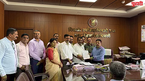 Teachers protest Palghar