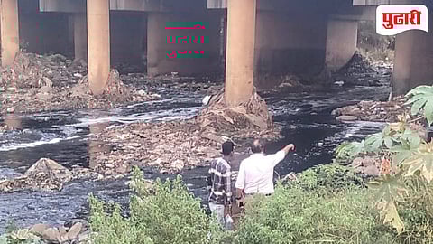 वालधुनी नदी प्रदूषणाची शासनाकडून दखल; महाराष्ट्र प्रदूषण नियंत्रण मंडळाच्या अधिकाऱ्यांकडून पाहणी