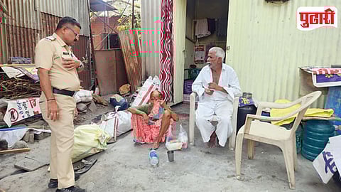 Wagholi Elderly Woman Police Support