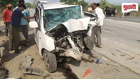 Amravati Accident | वरूड-मोर्शी मार्गावर भीषण अपघात; नागपूरच्या एकाच कुटुंबातील तिघांचा मृत्यू, 