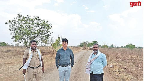 Purna river illegal sand mining
