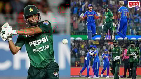 Pak Batsman Threatens Indian Bowler : पाकच्या फलंदाजाची भारतीय गोलंदाजाला धमकी, म्हणाला; ‘त्याला मारू...’