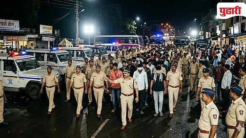 Jalgaon Police | जळगाव पोलिसांचा 'सिंघम' अवतार! ३६ ठाण्यांची संयुक्त कारवाई; टवाळखोर, गुन्हेगारांवर सर्जिकल स्ट्राईक; शेकडो जण ताब्यात 