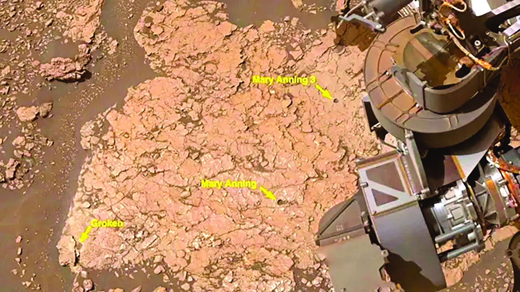 Curiosity rover Mars discovery | 