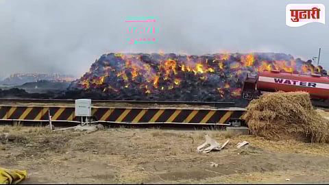 Nagpur news | बायोमास बँकमध्ये भीषण आग, कोट्यवधींची हानी