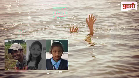 Drowning death | वर्धा नदीत बुडालेले वडील, मुलगी व भाचीचे मृतदेह अखेर सापडले