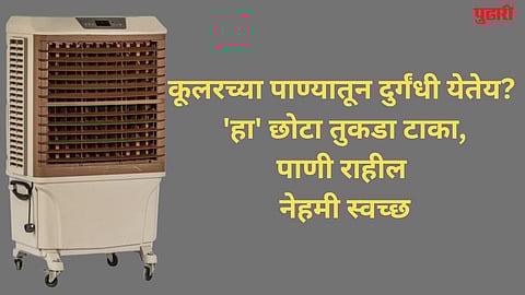 cooler water emitting a foul odor?